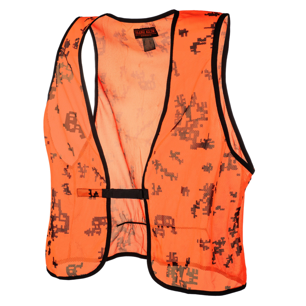 Signature Mesh Blaze Orange Camo Hunting Vest