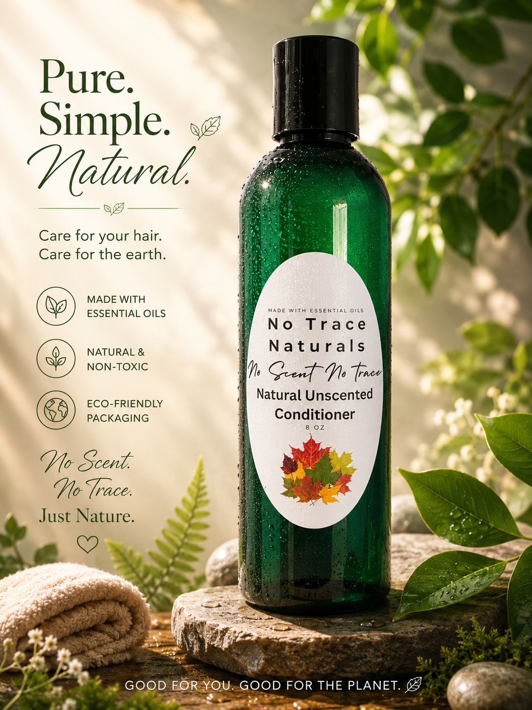 Natural Unscented Hair Conditioner