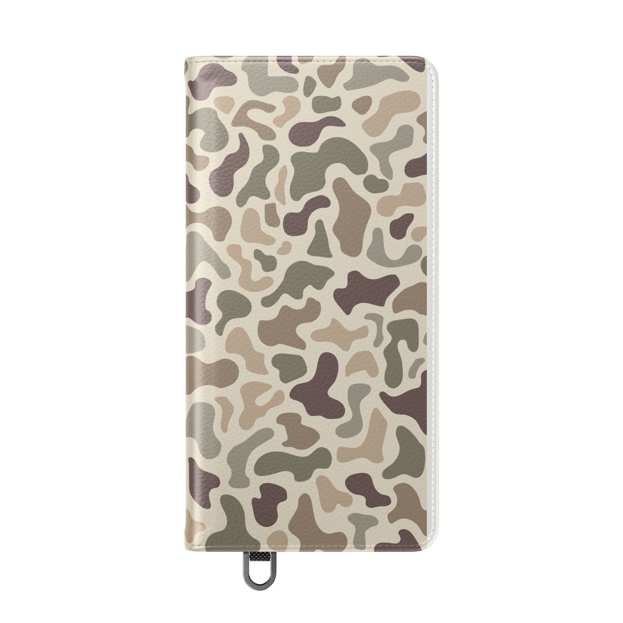 Duck Camouflage Flip Phone Case — Wallet Flip Case with Card Slots