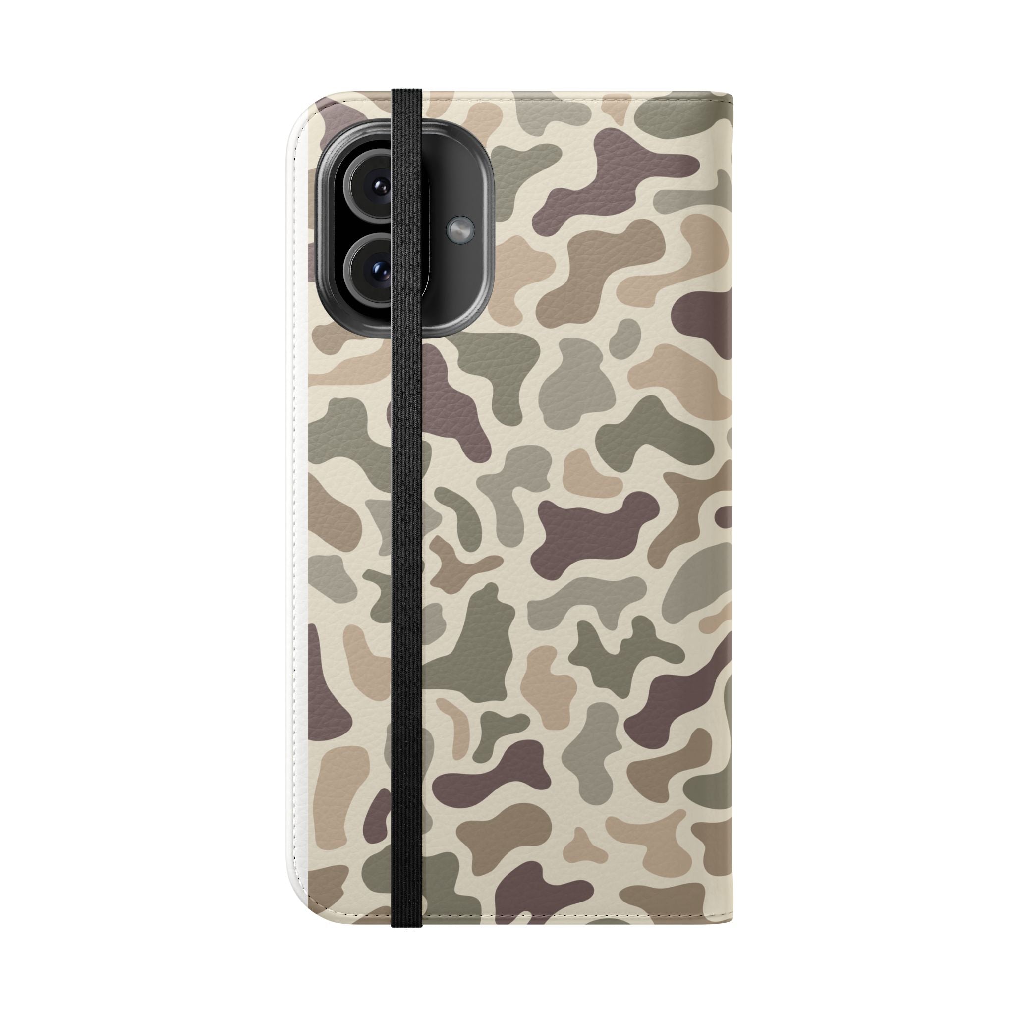 Duck Camouflage Flip Phone Case — Wallet Flip Case with Card Slots