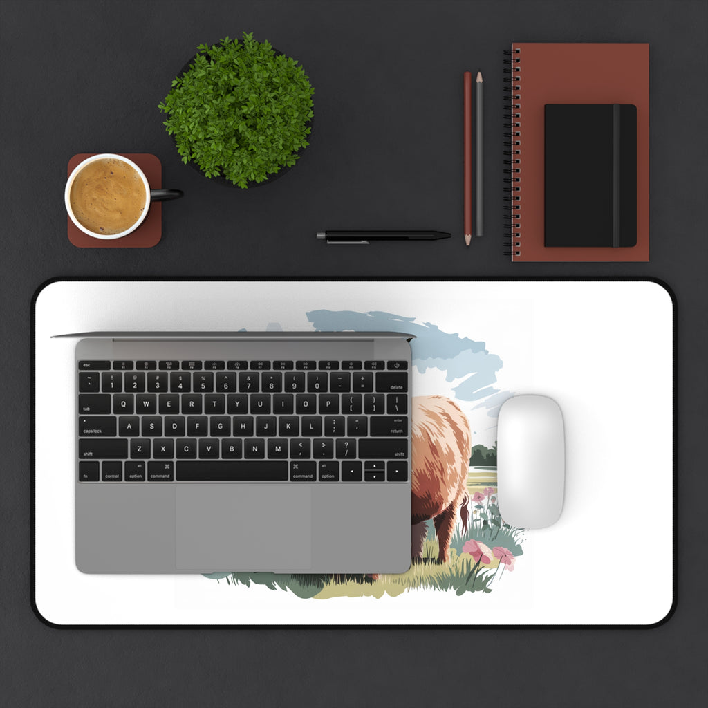 Highland Cow Desk Mat