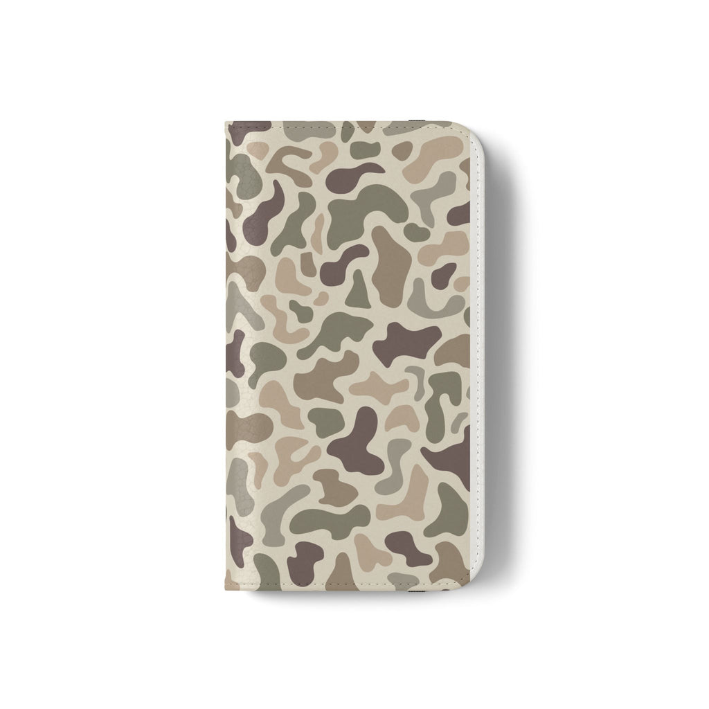 Duck Camouflage Flip Phone Case — Wallet Flip Case with Card Slots