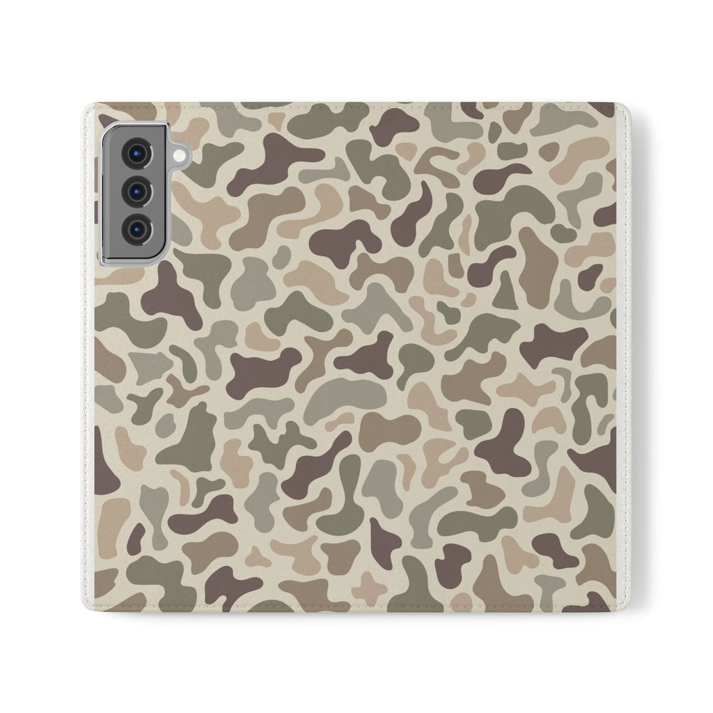 Duck Camouflage Flip Phone Case — Wallet Flip Case with Card Slots