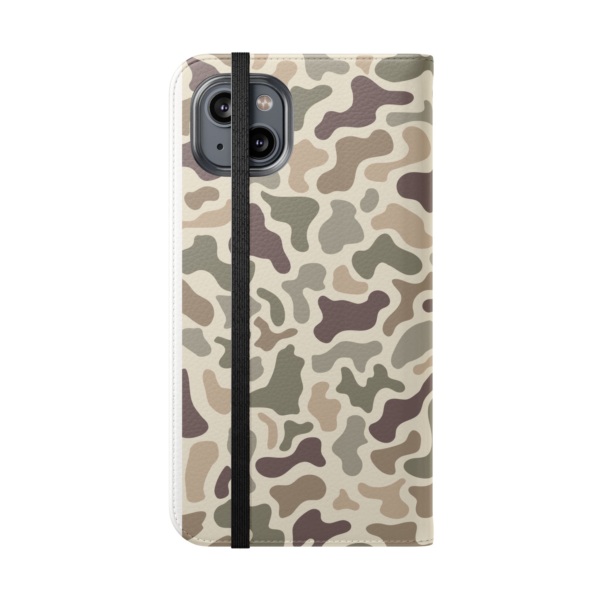 Duck Camouflage Flip Phone Case — Wallet Flip Case with Card Slots