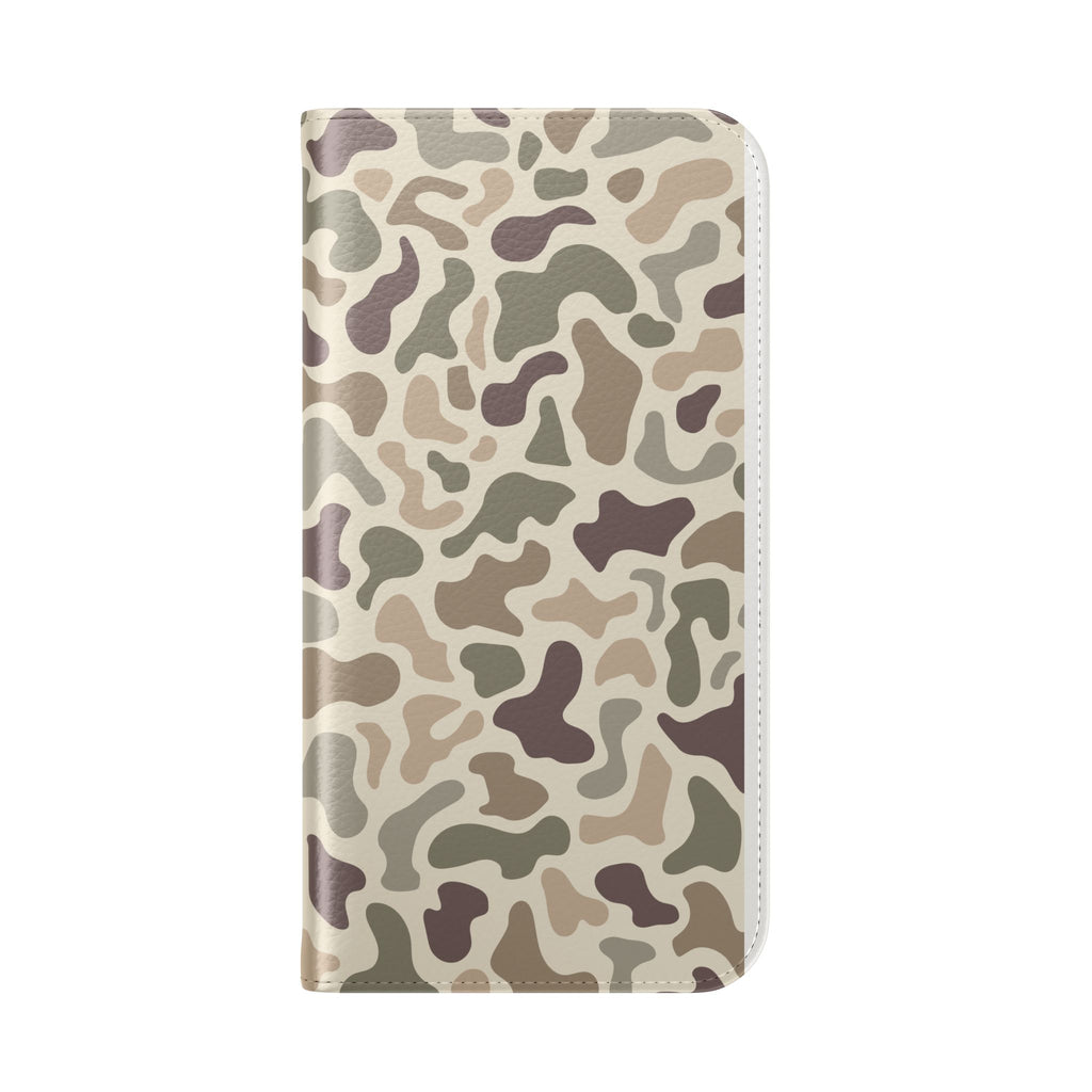 Duck Camouflage Flip Phone Case — Wallet Flip Case with Card Slots