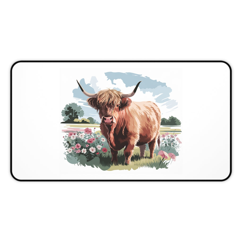 Highland Cow Desk Mat