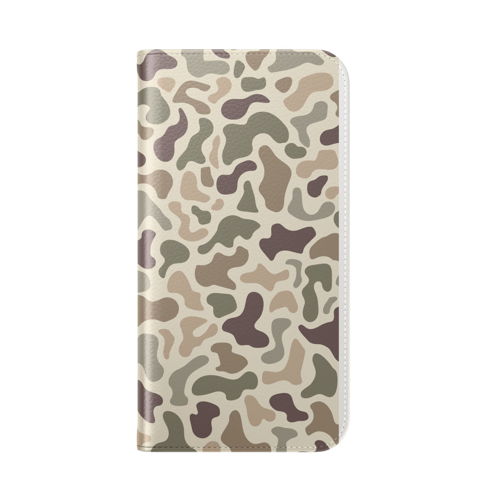 Duck Camouflage Flip Phone Case — Wallet Flip Case with Card Slots