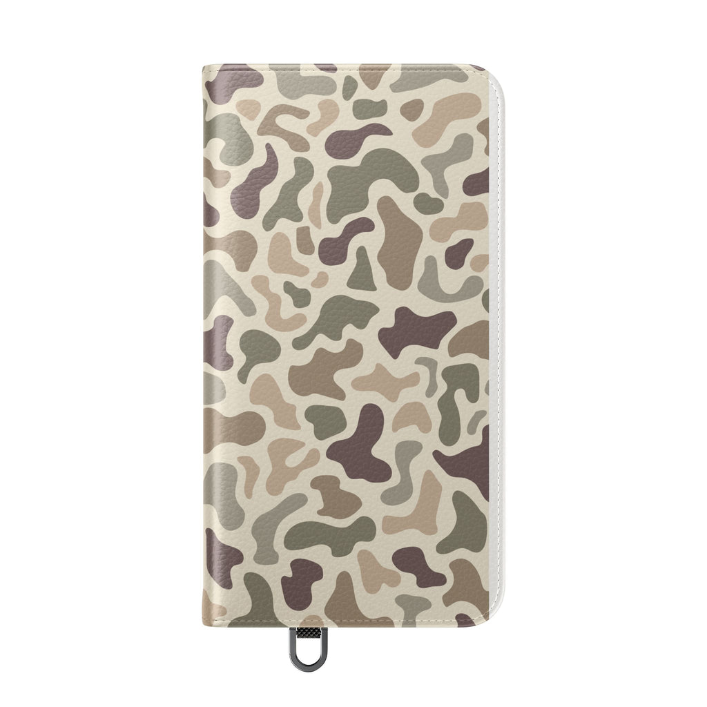 Duck Camouflage Flip Phone Case — Wallet Flip Case with Card Slots