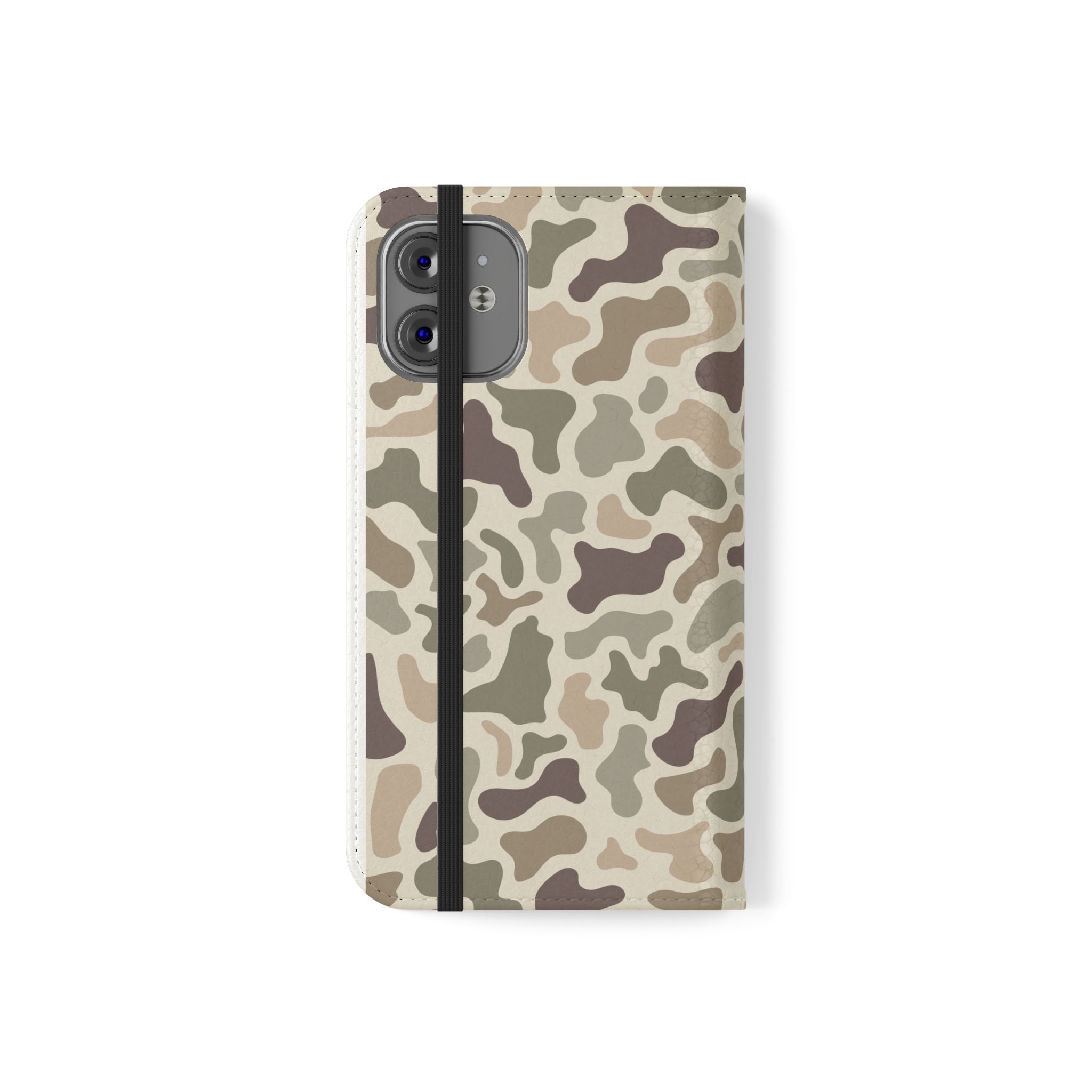 Duck Camouflage Flip Phone Case — Wallet Flip Case with Card Slots