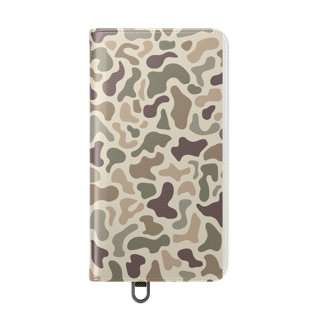 Duck Camouflage Flip Phone Case — Wallet Flip Case with Card Slots