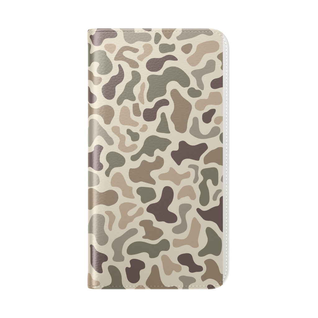 Duck Camouflage Flip Phone Case — Wallet Flip Case with Card Slots