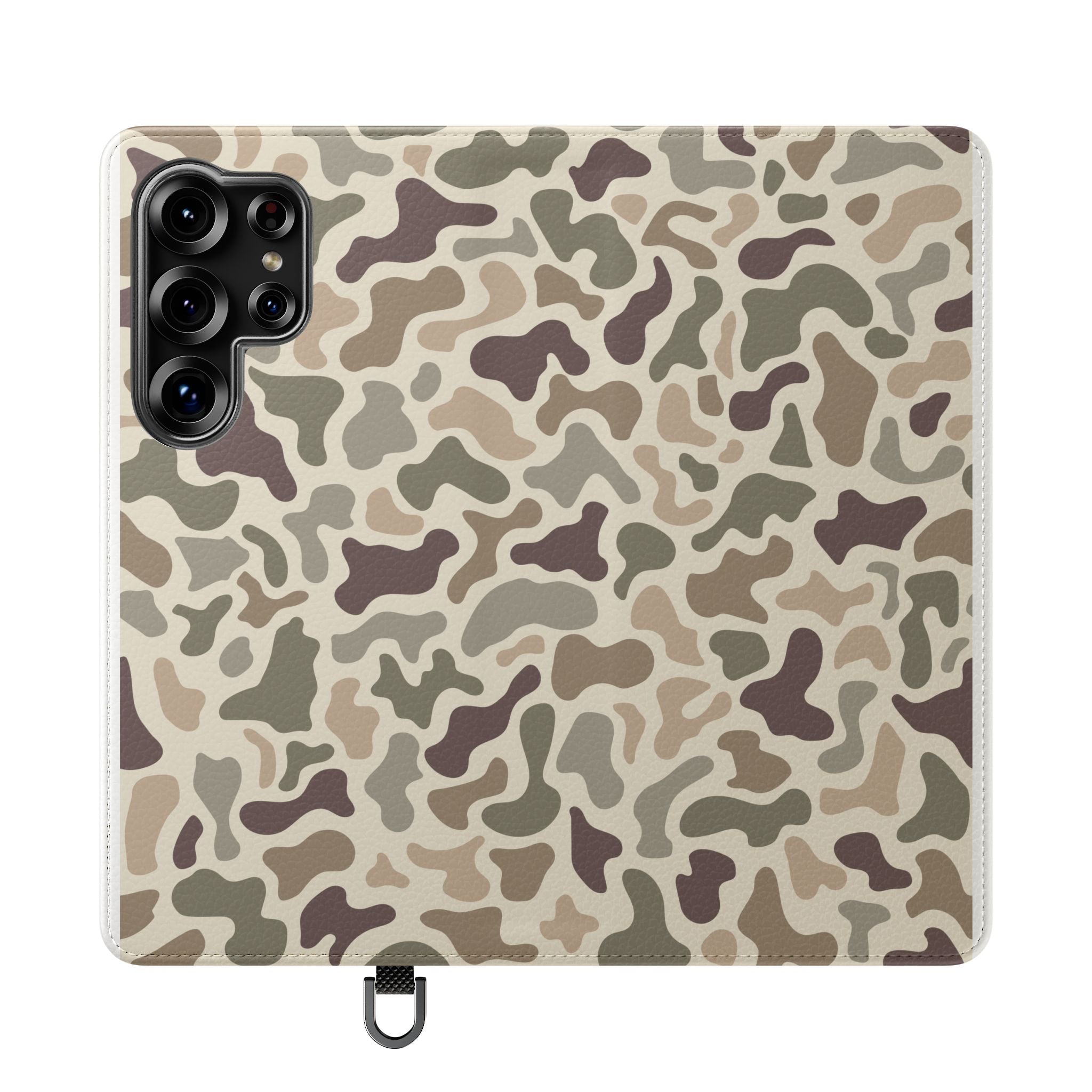 Duck Camouflage Flip Phone Case — Wallet Flip Case with Card Slots