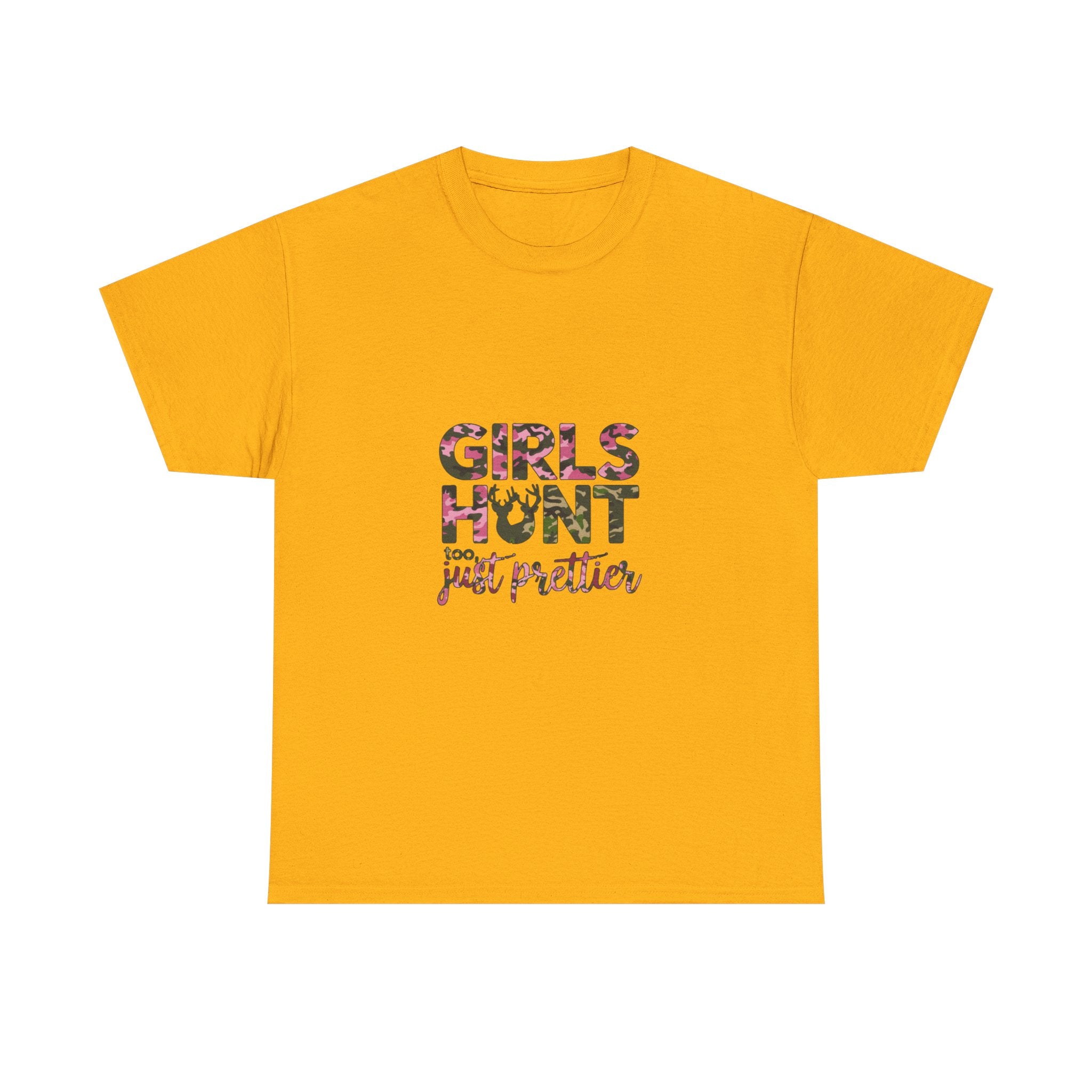 Girls Hunt Just Prettier T-Shirt — Women’s Hunting Graphic Tee
