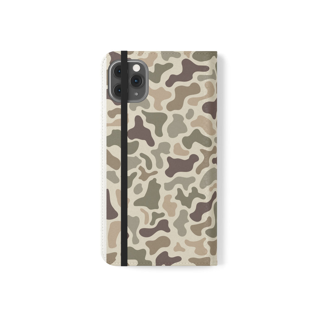 Duck Camouflage Flip Phone Case — Wallet Flip Case with Card Slots