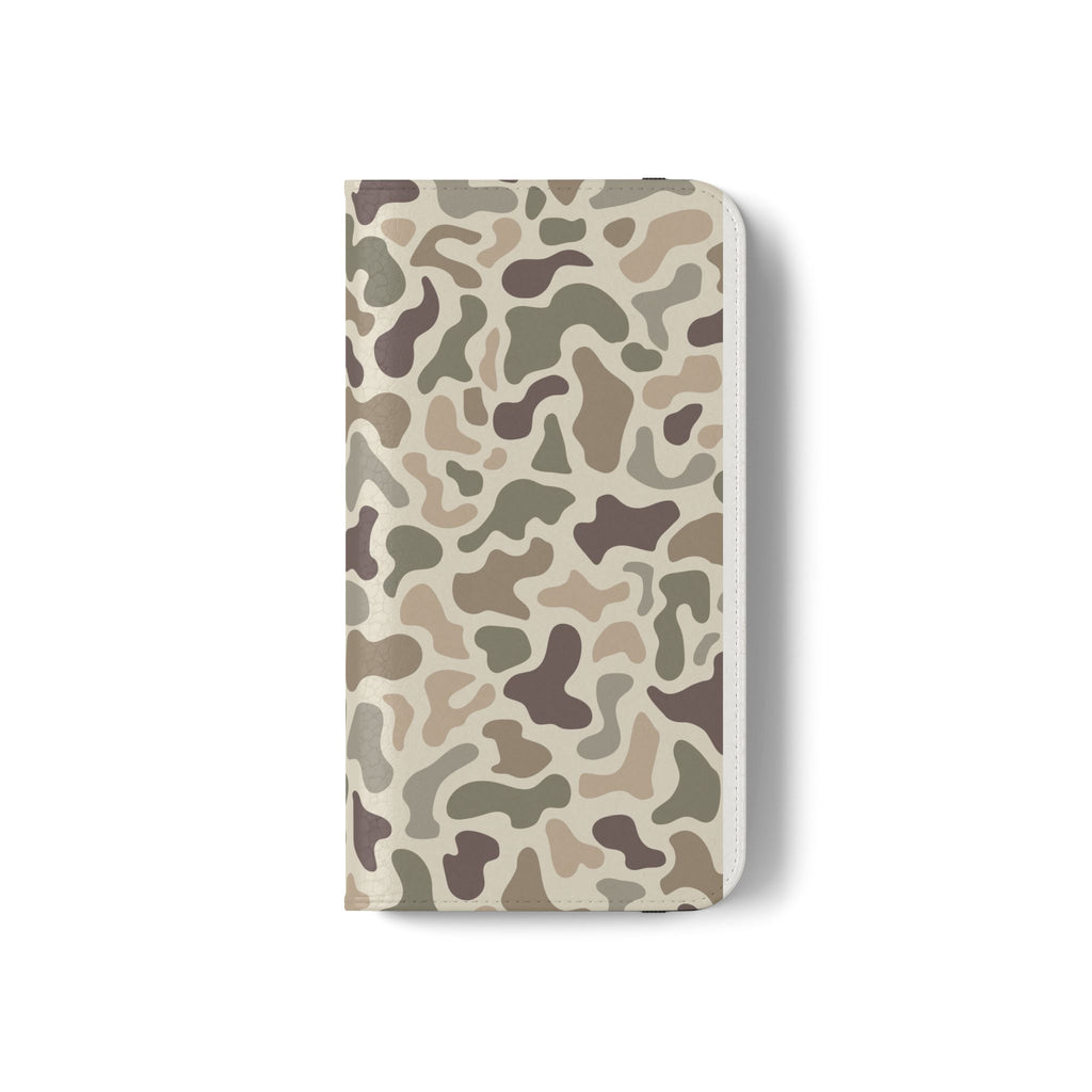 Duck Camouflage Flip Phone Case — Wallet Flip Case with Card Slots