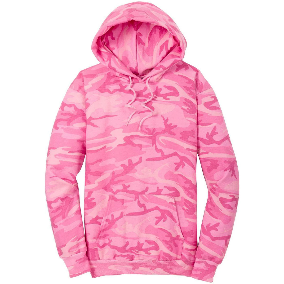 Pink Camouflage Hoodie Sweatshirt