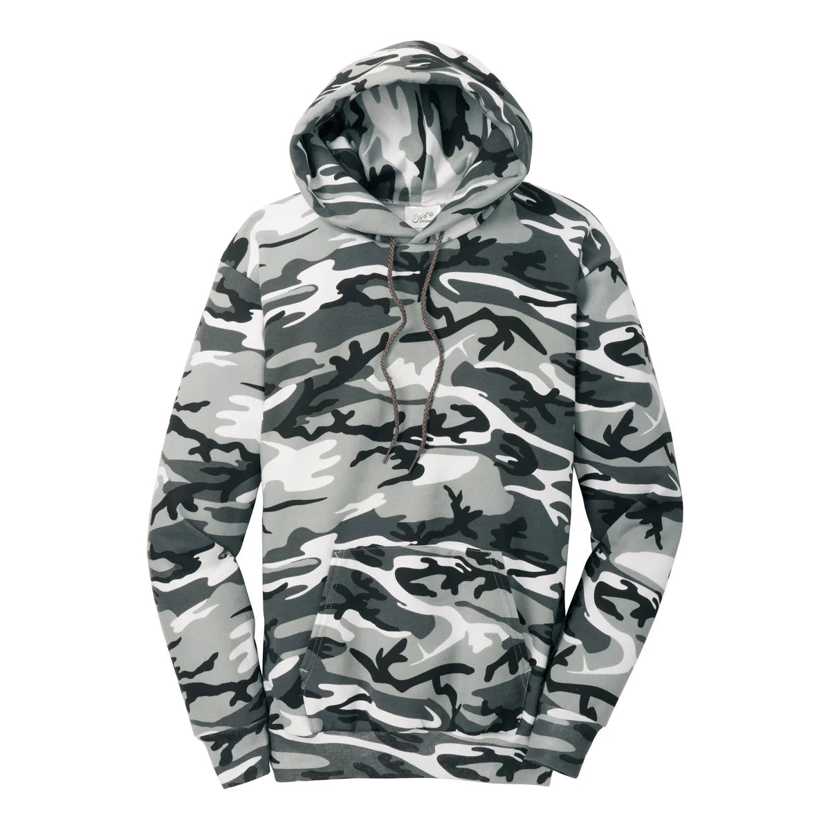 White Camouflage Hoodie Sweatshirt