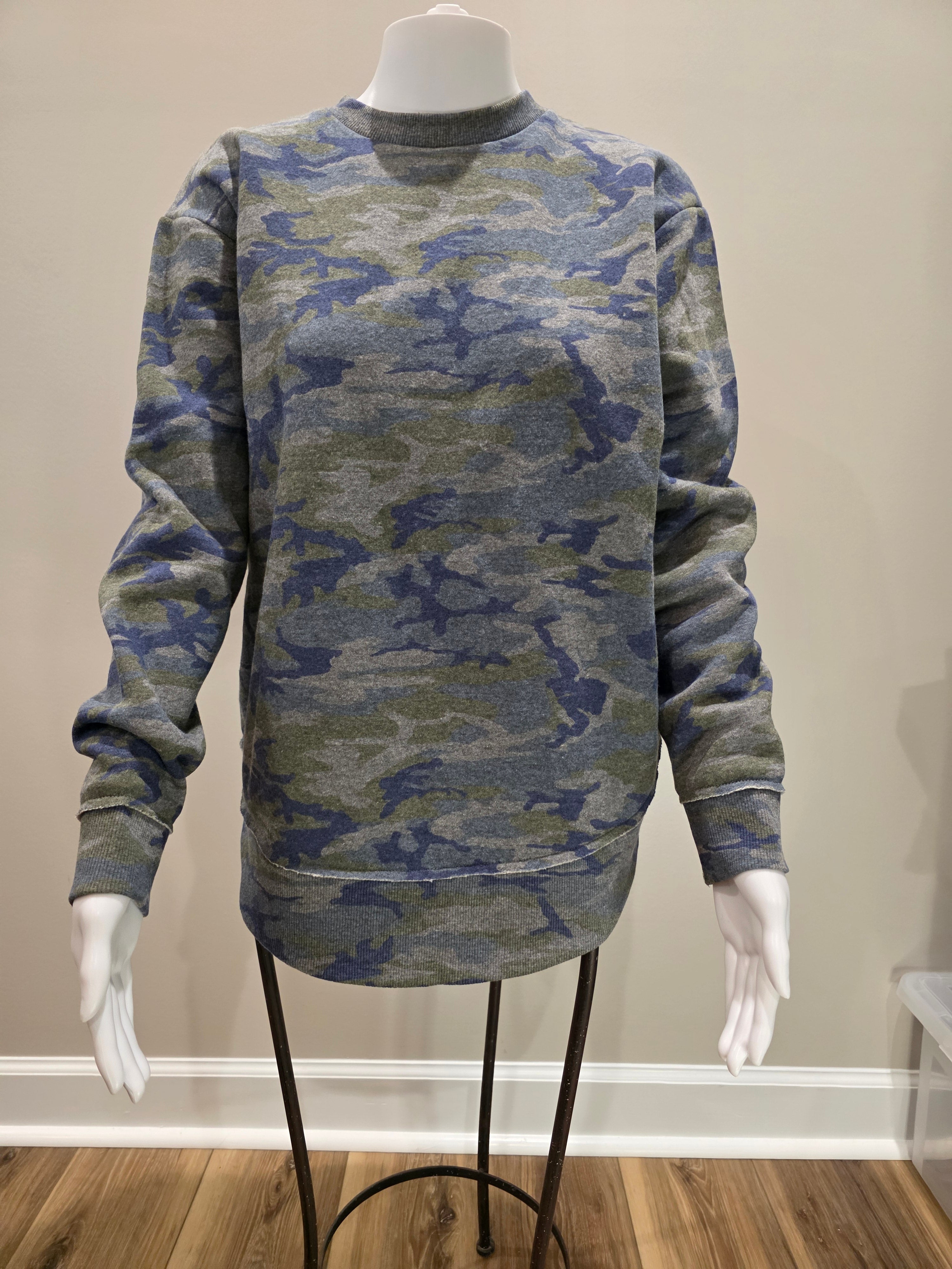 Granite Heather Tunic Sweatshirt