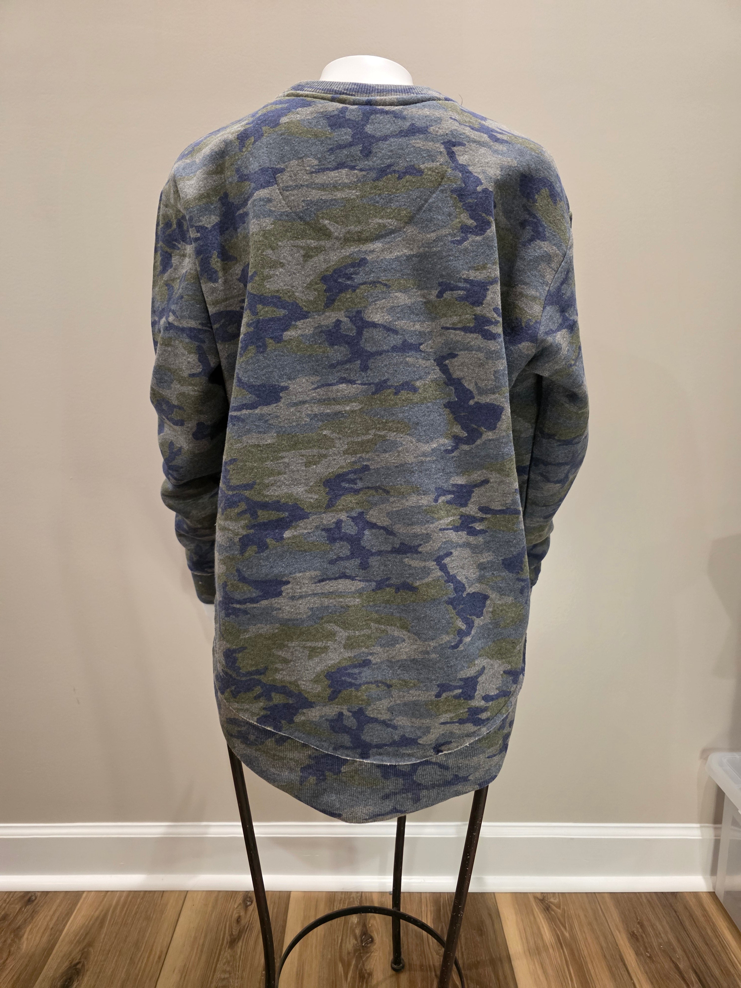 Granite Heather Tunic Sweatshirt