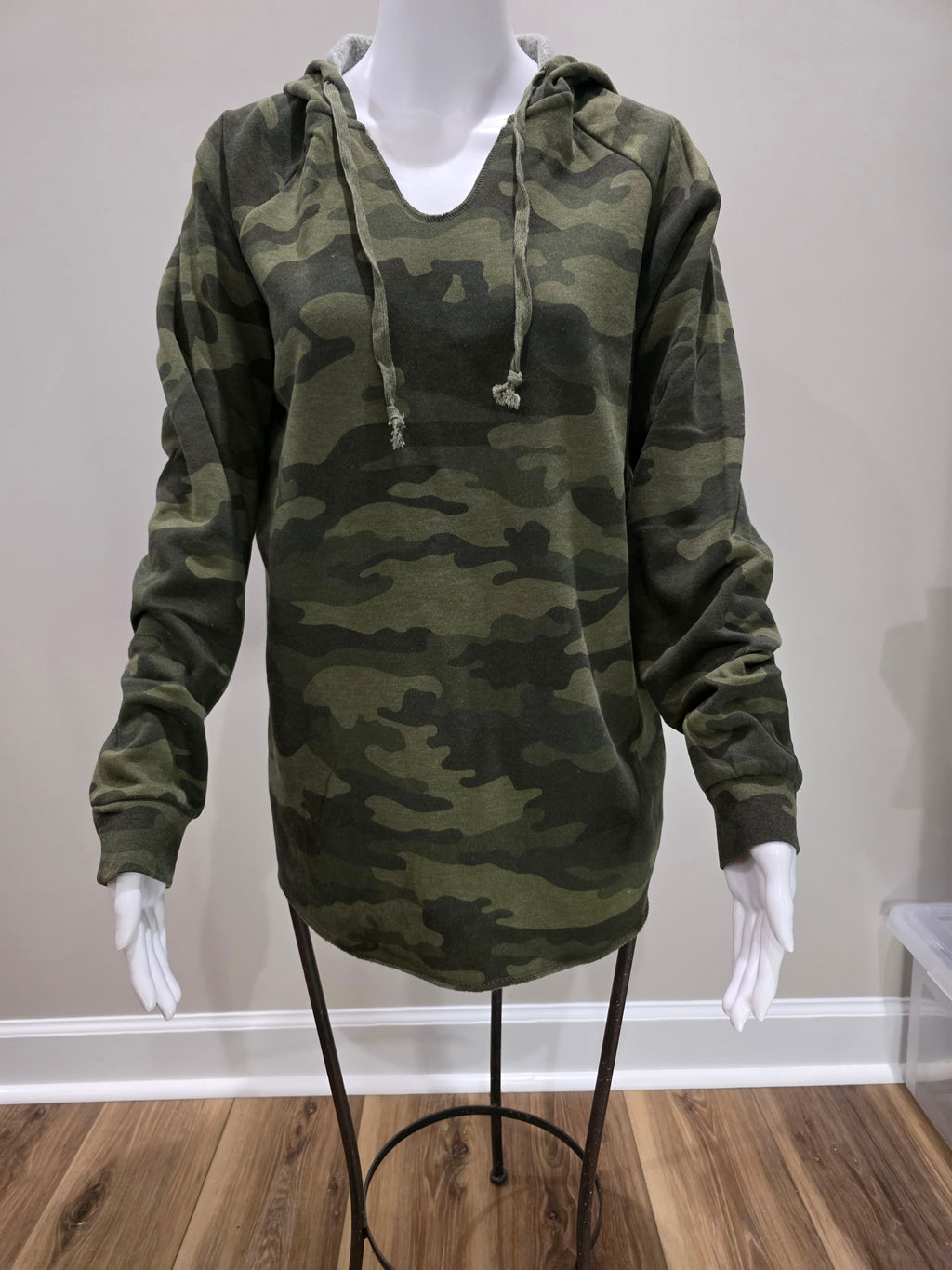 Lightweight Hooded Pullover Sweatshirt