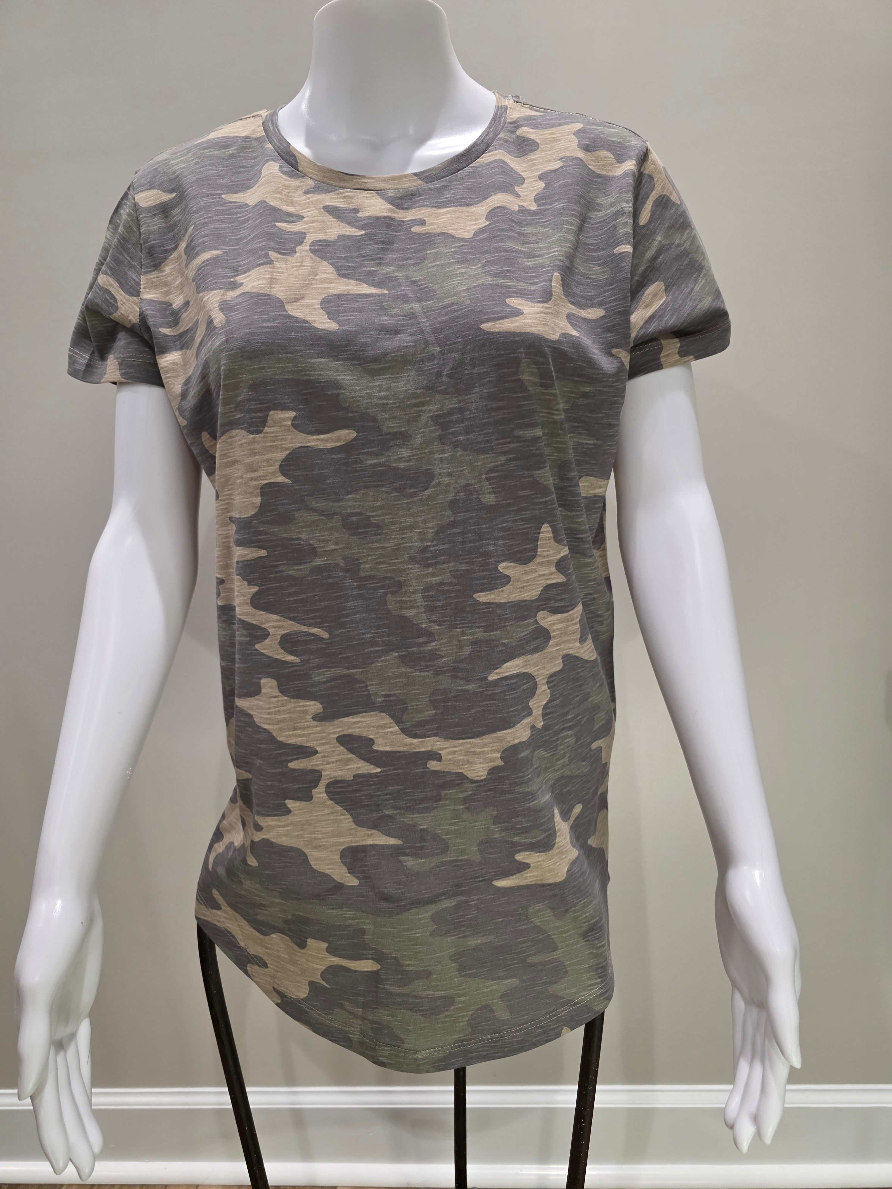 Short Sleeve Camouflage Shirt