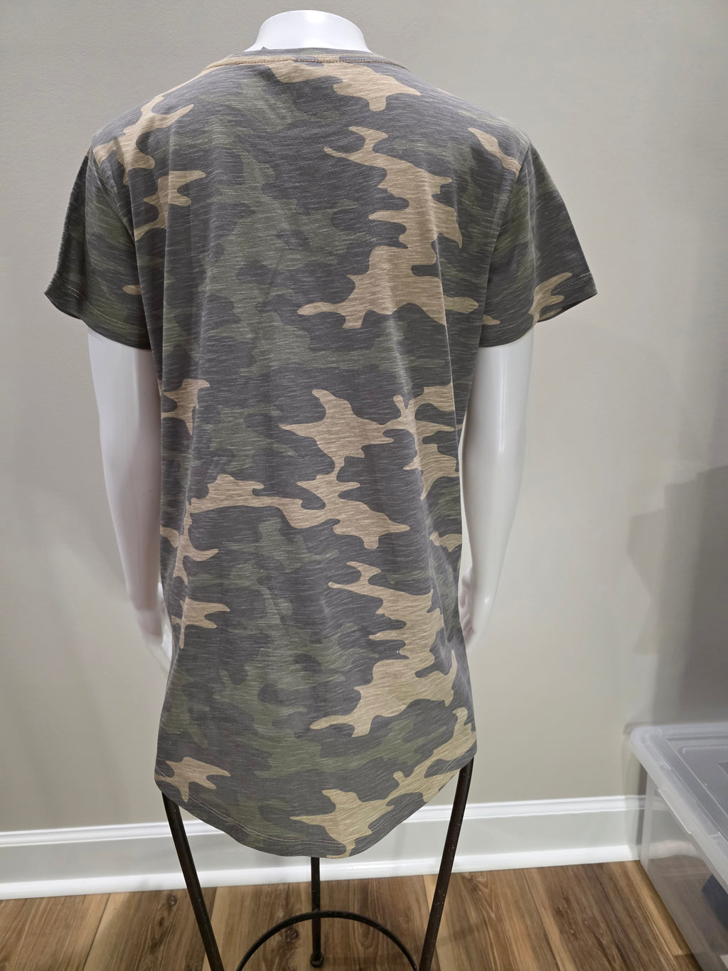 Short Sleeve Camouflage Shirt