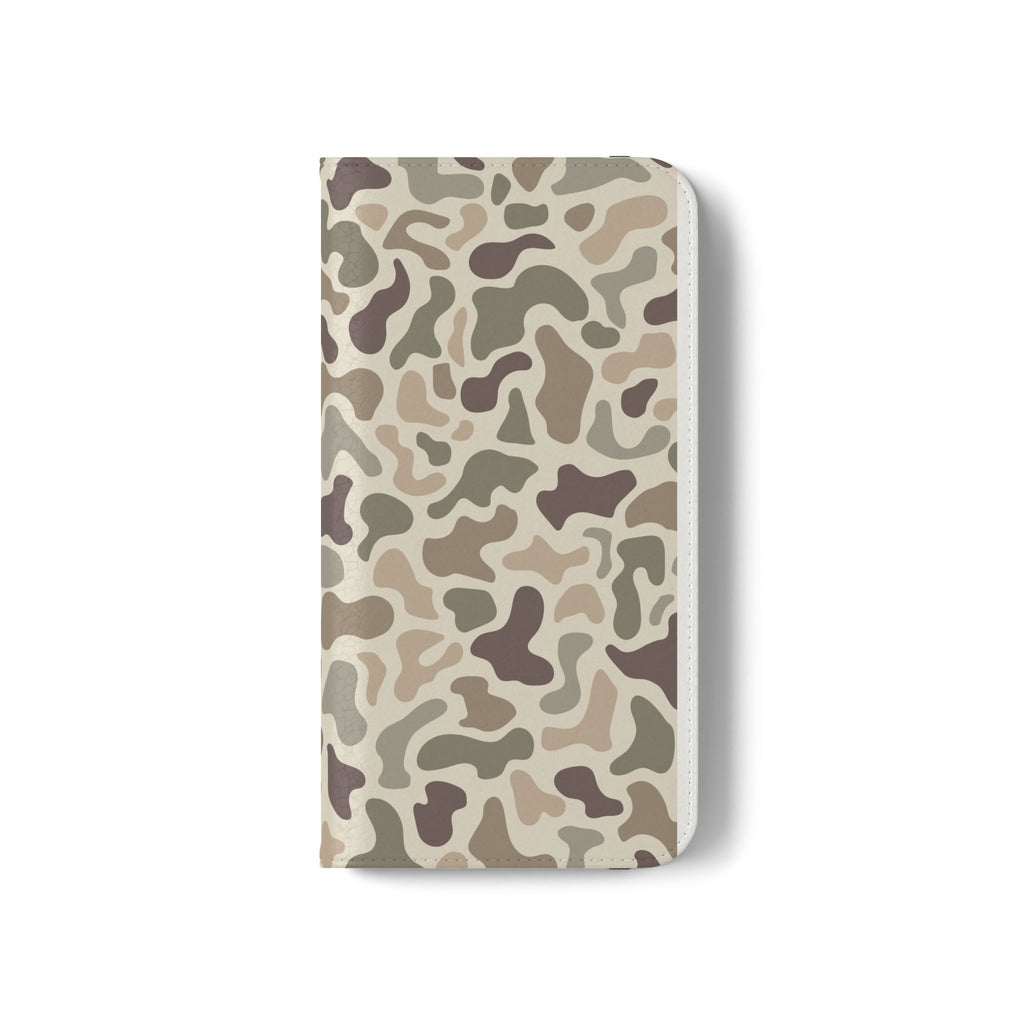 Duck Camouflage Flip Phone Case — Wallet Flip Case with Card Slots