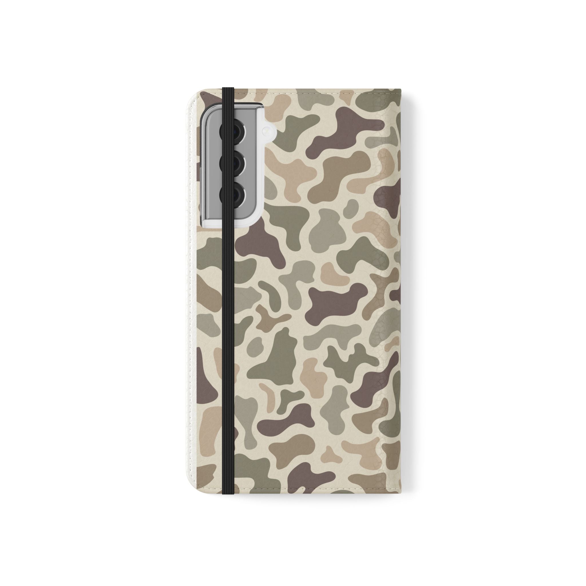 Duck Camouflage Flip Phone Case — Wallet Flip Case with Card Slots