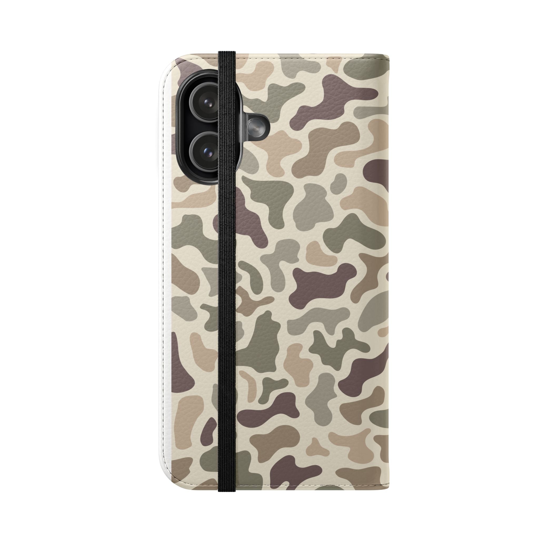 Duck Camouflage Flip Phone Case — Wallet Flip Case with Card Slots