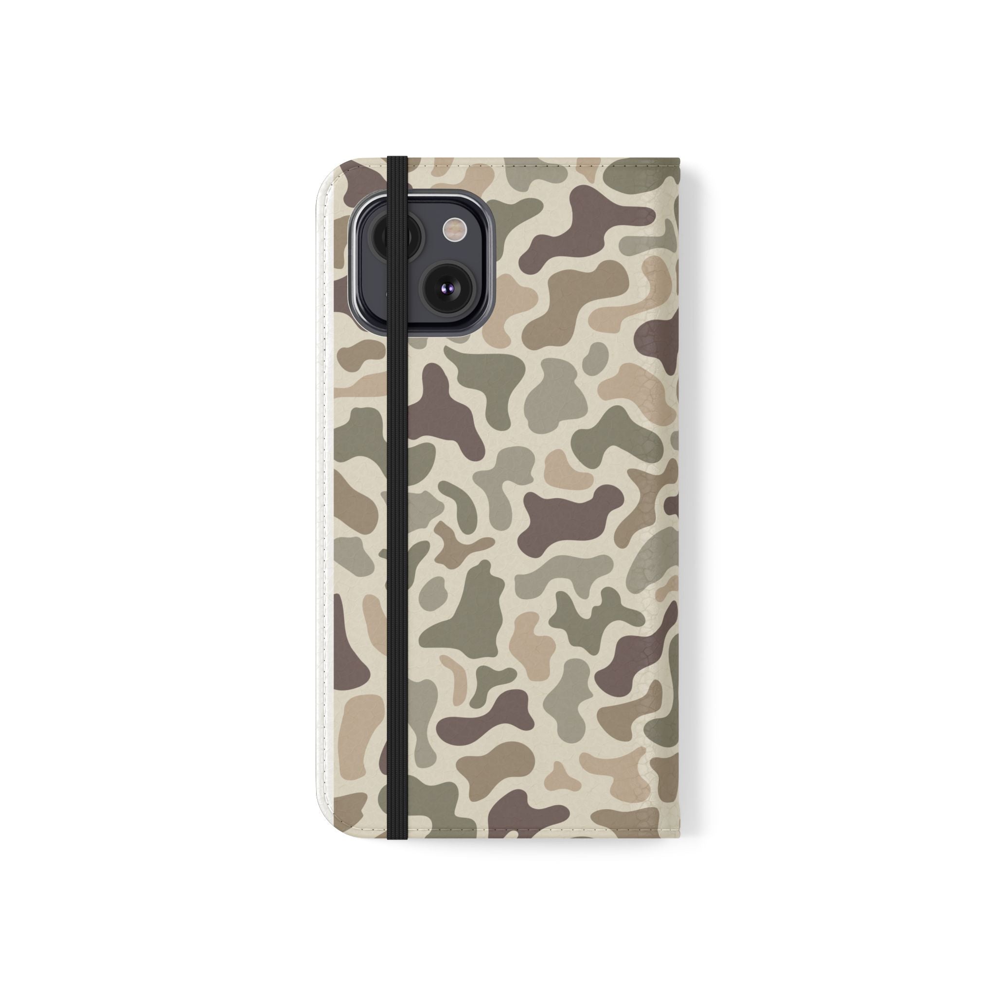 Duck Camouflage Flip Phone Case — Wallet Flip Case with Card Slots
