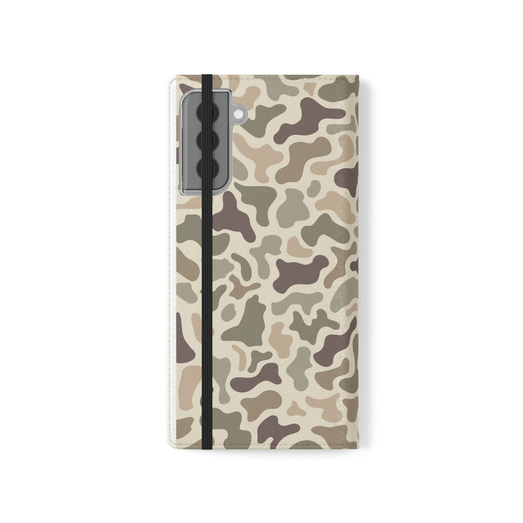 Duck Camouflage Flip Phone Case — Wallet Flip Case with Card Slots