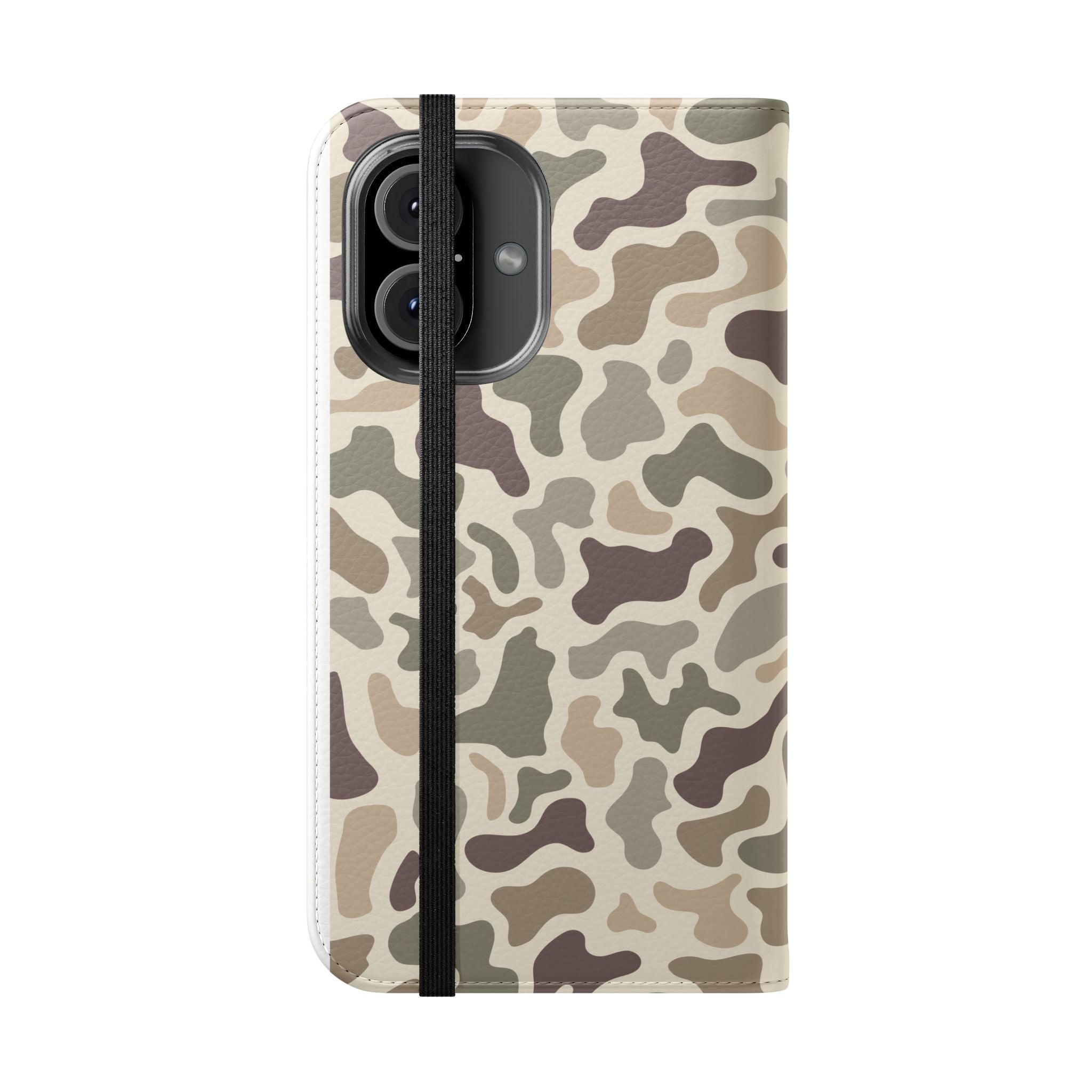 Duck Camouflage Flip Phone Case — Wallet Flip Case with Card Slots