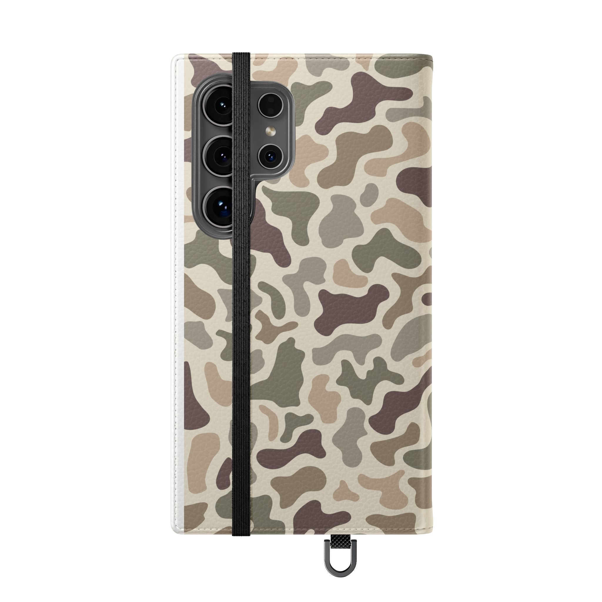 Duck Camouflage Flip Phone Case — Wallet Flip Case with Card Slots