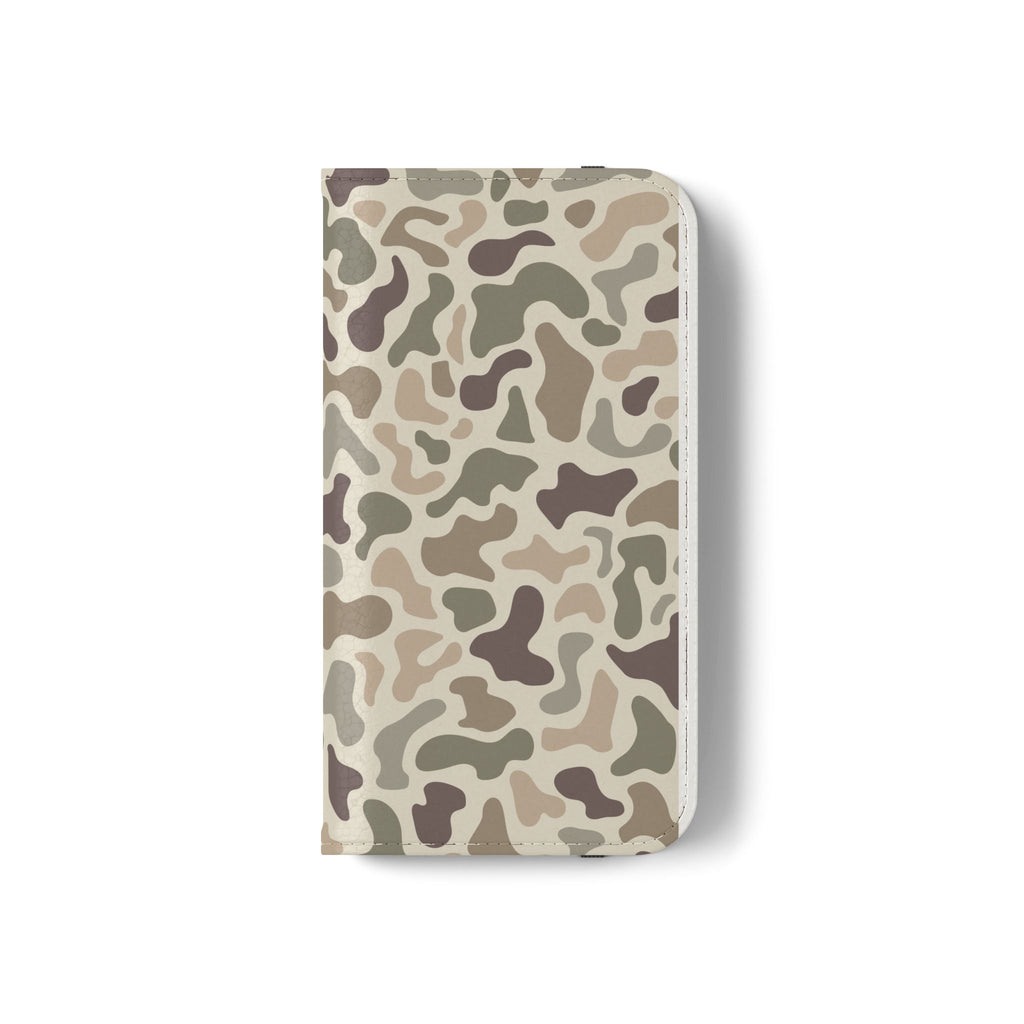 Duck Camouflage Flip Phone Case — Wallet Flip Case with Card Slots