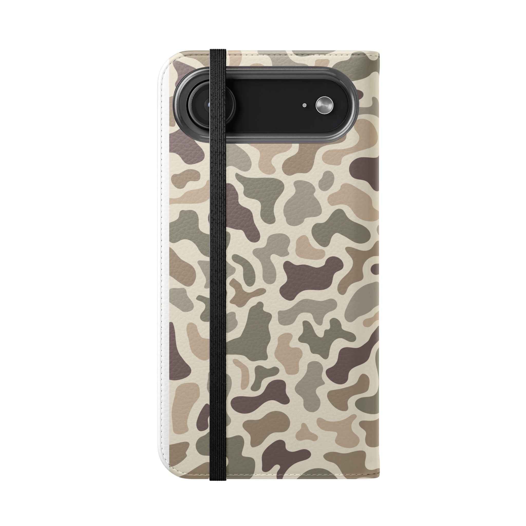 Duck Camouflage Flip Phone Case — Wallet Flip Case with Card Slots