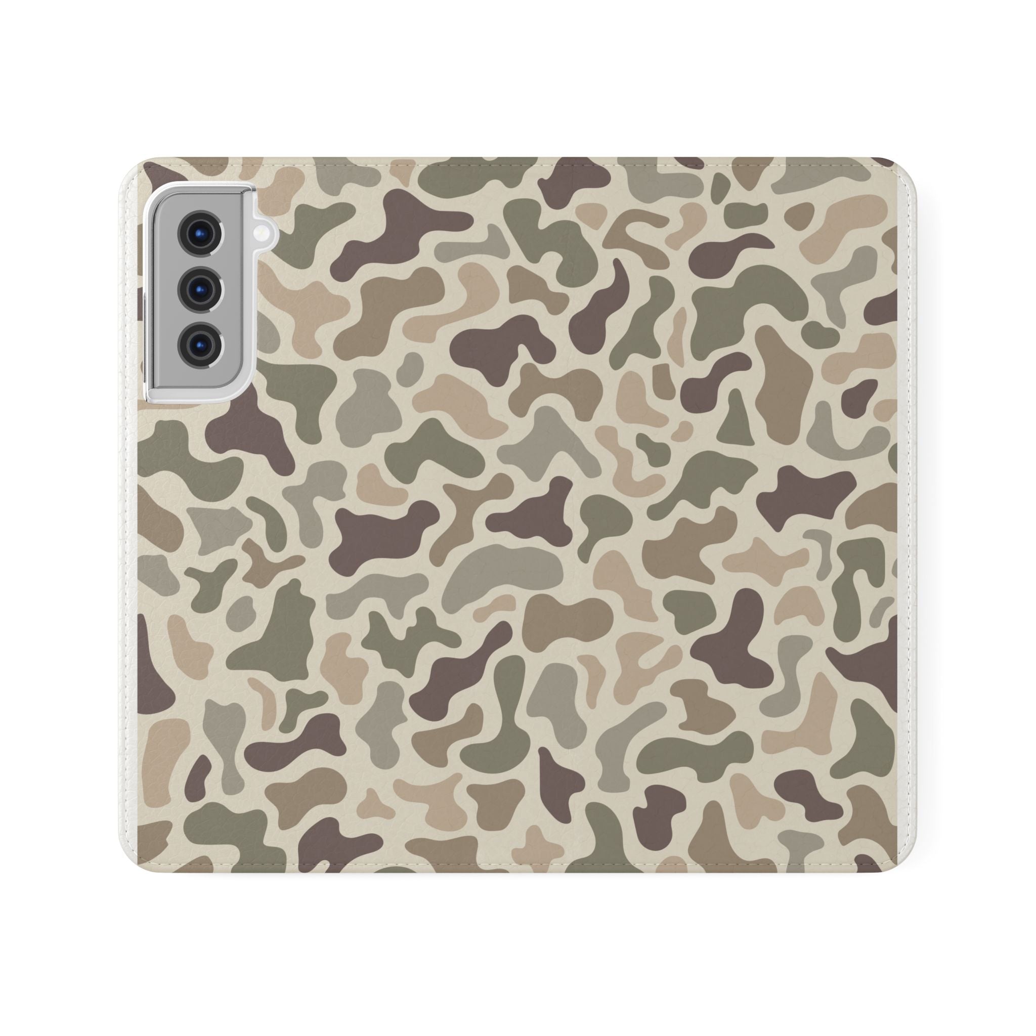 Duck Camouflage Flip Phone Case — Wallet Flip Case with Card Slots