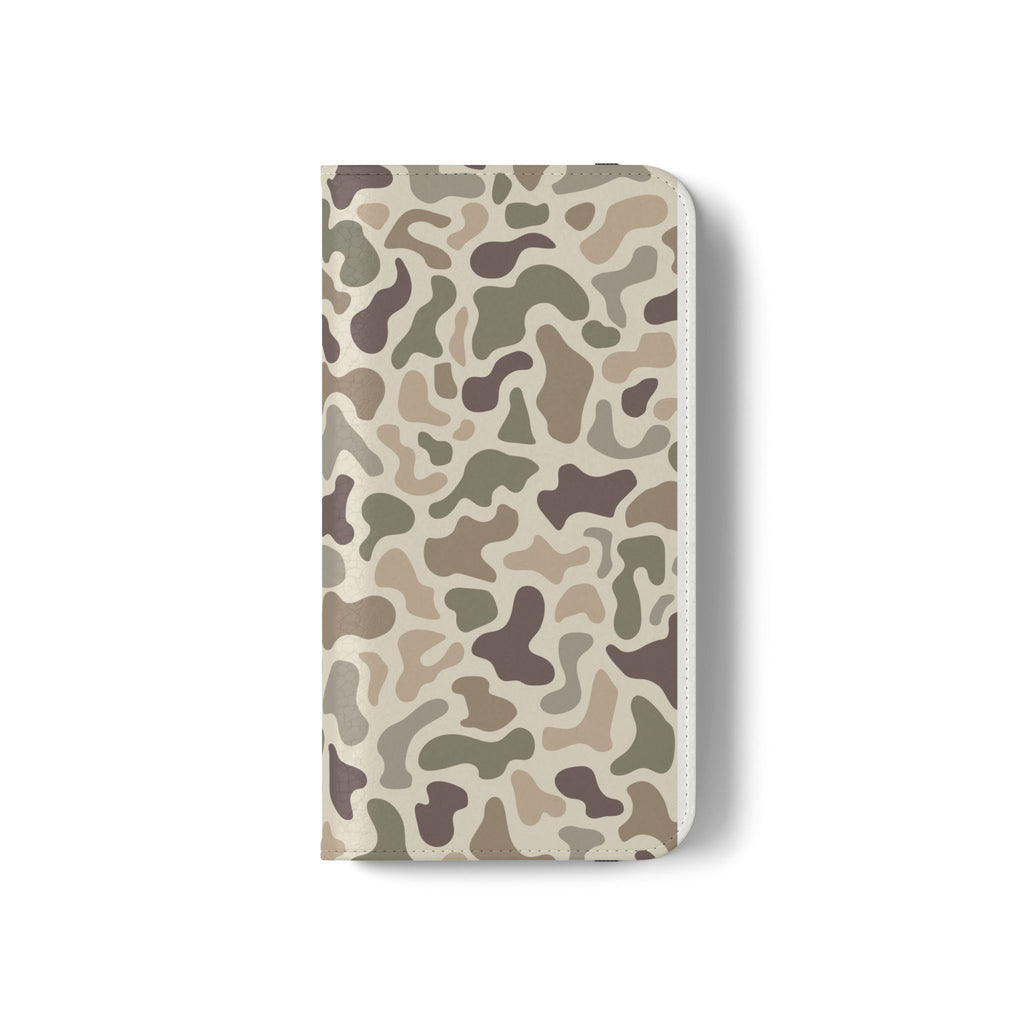 Duck Camouflage Flip Phone Case — Wallet Flip Case with Card Slots