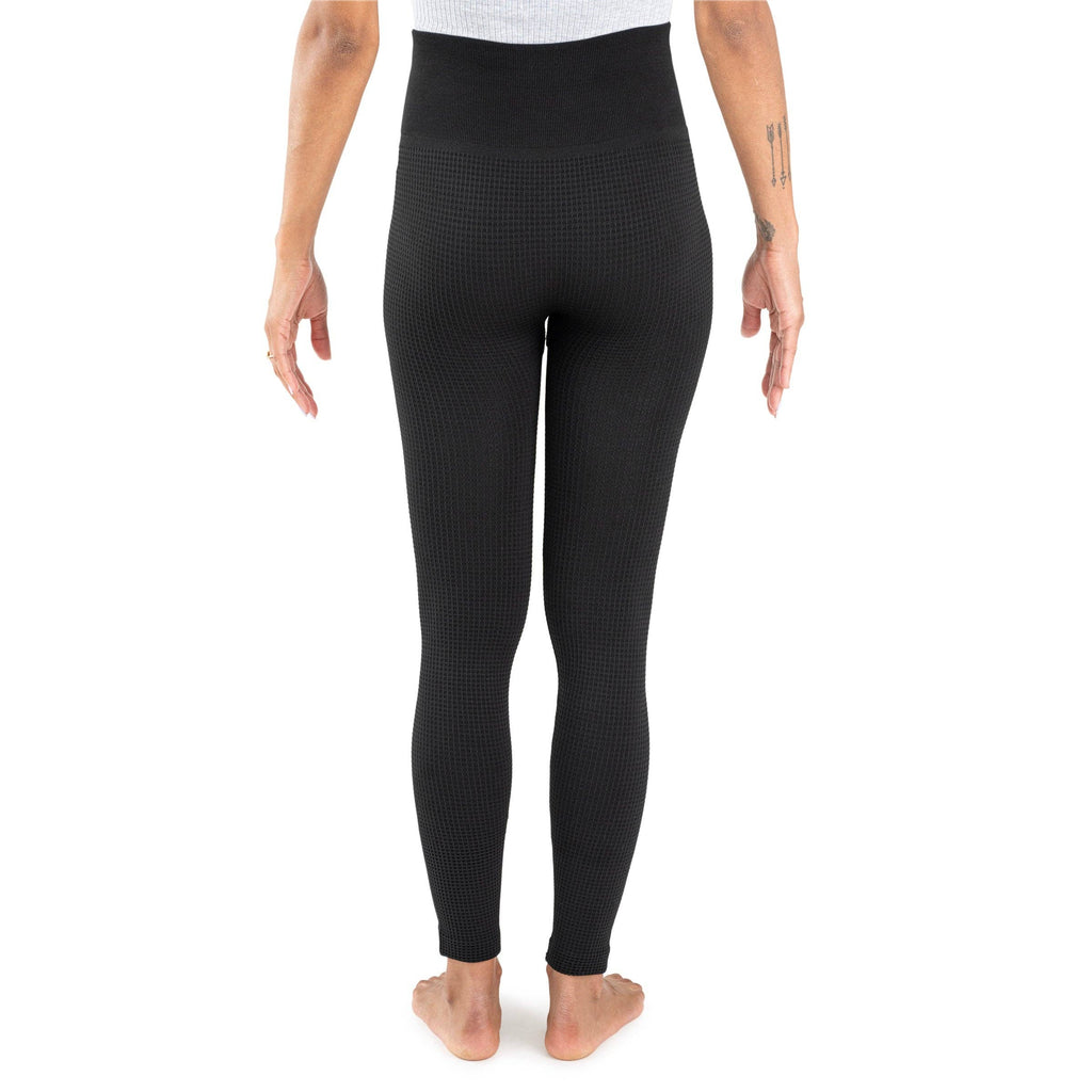 Women's Fleece Lined Leggings with Wide Waistband