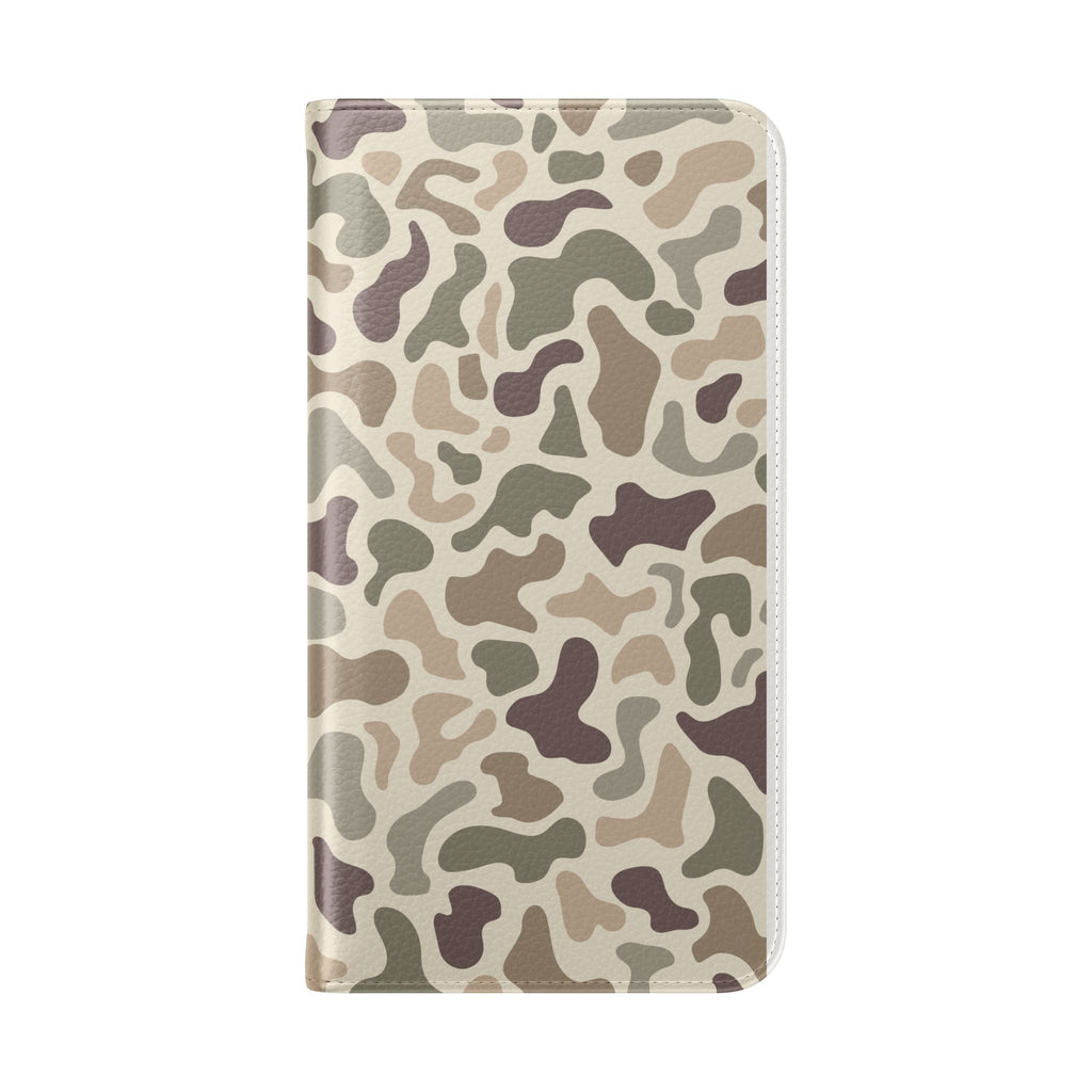Duck Camouflage Flip Phone Case — Wallet Flip Case with Card Slots