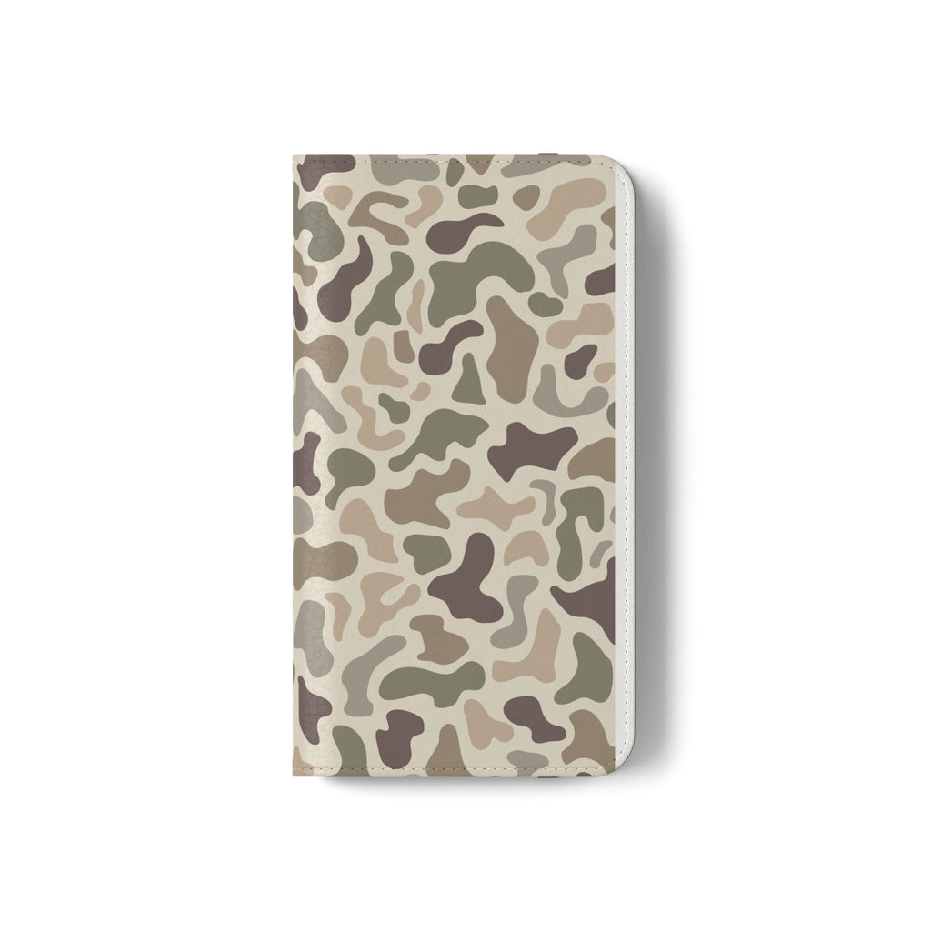Duck Camouflage Flip Phone Case — Wallet Flip Case with Card Slots