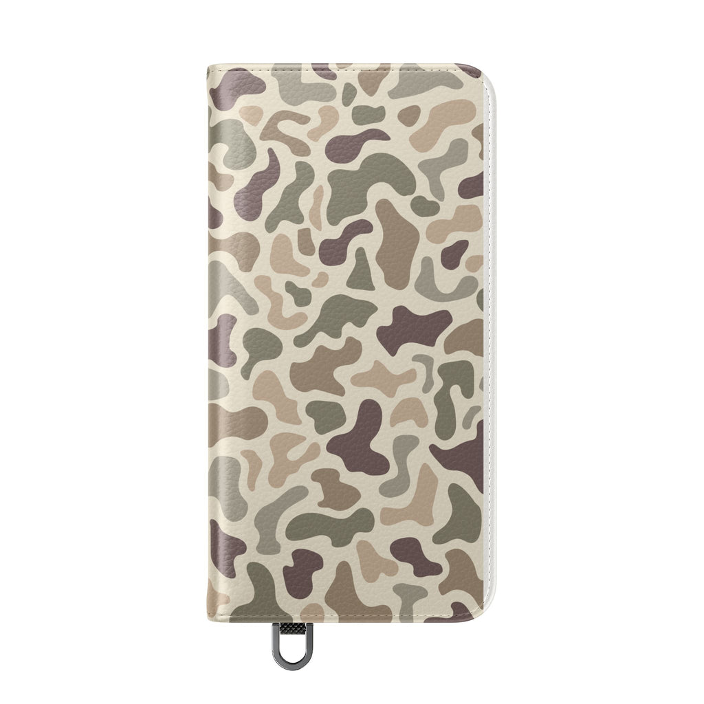 Duck Camouflage Flip Phone Case — Wallet Flip Case with Card Slots