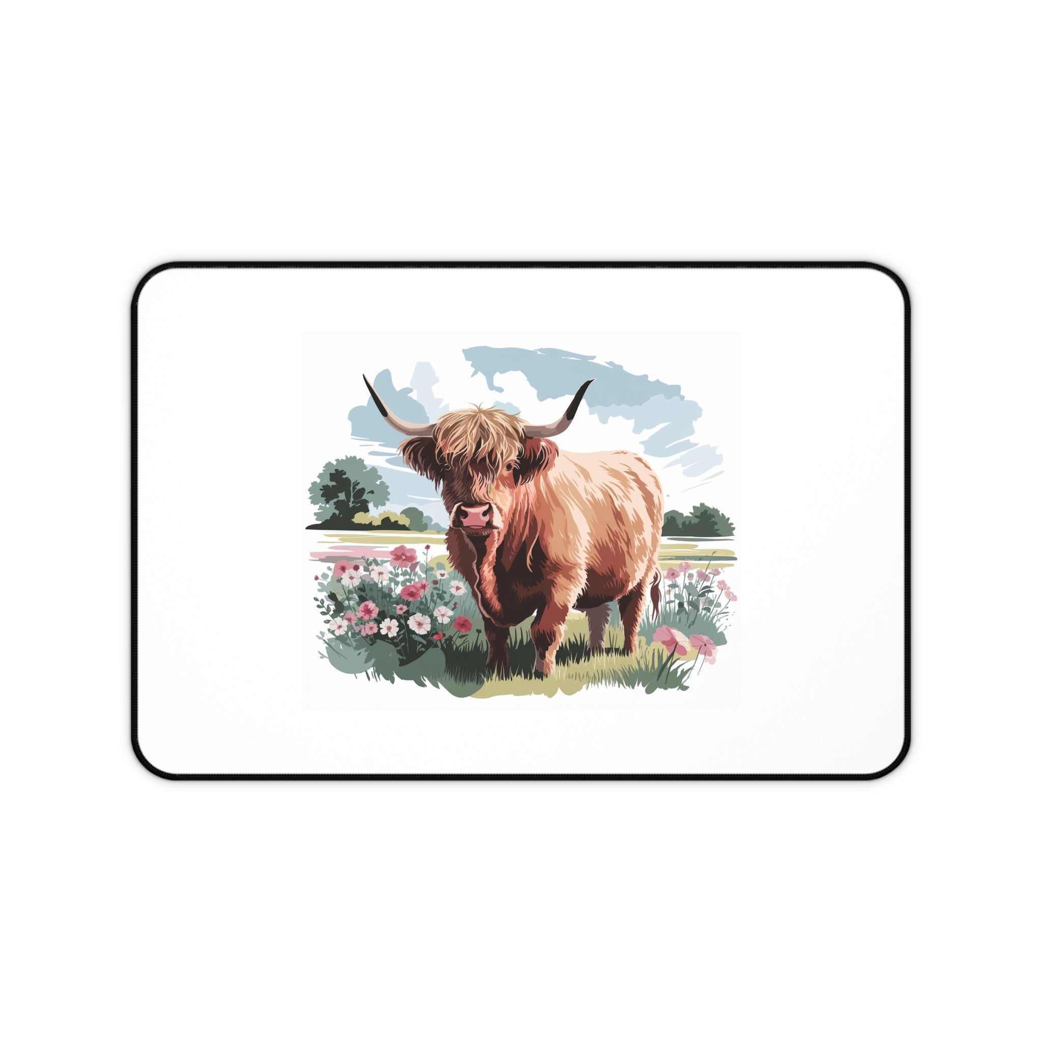 Highland Cow Desk Mat
