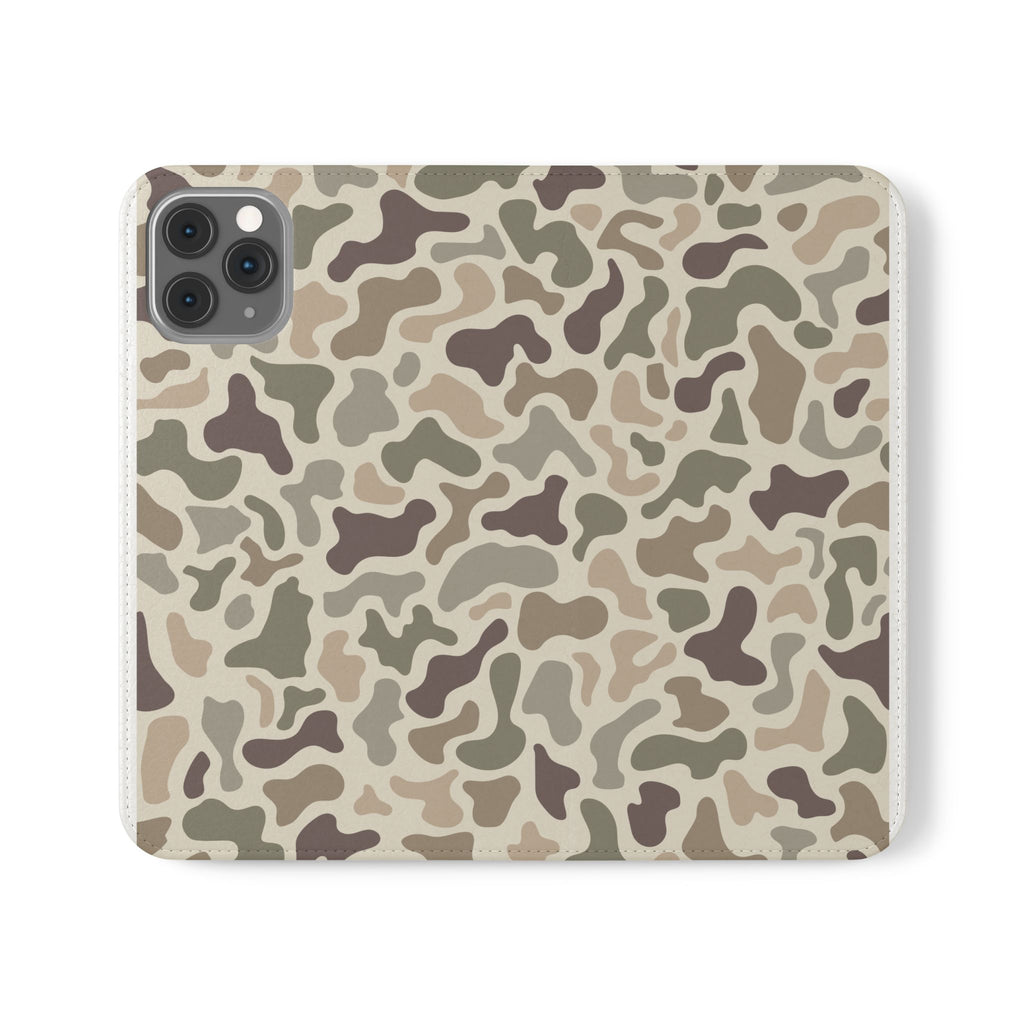 Duck Camouflage Flip Phone Case — Wallet Flip Case with Card Slots