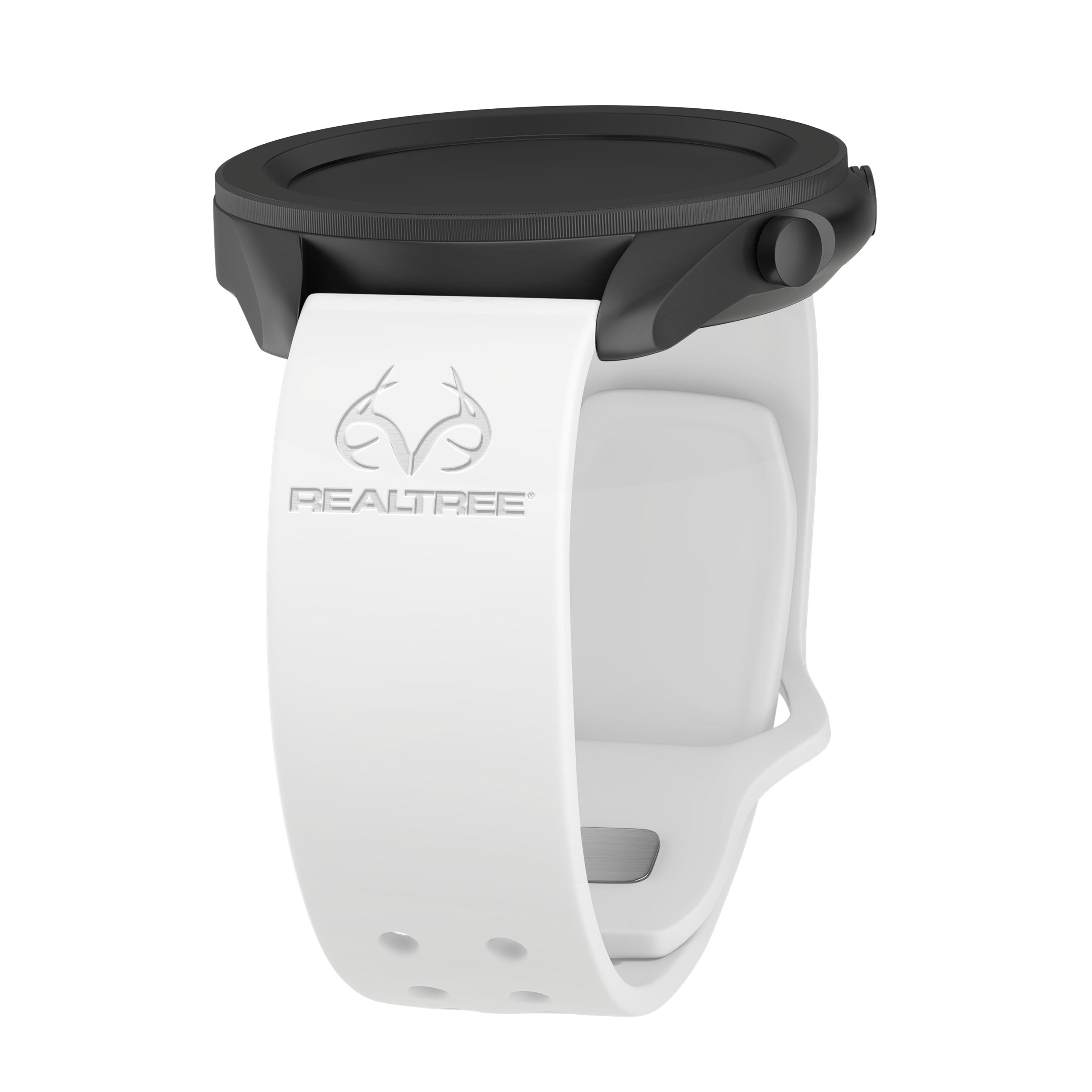 Realtree Engraved Silicone Watchband for Samsung, Garmin, Fossil, and More for Samsung, Garmin, Fossil, and More