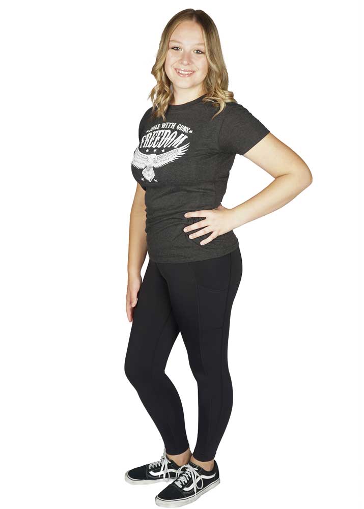 Eclipse Concealed Carry Legging | Black